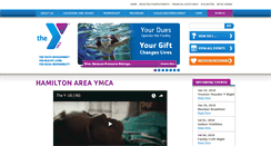 Desktop Screenshot of hamiltonymca.org